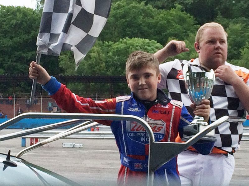 Carter moves up to Junior Rod and shines!