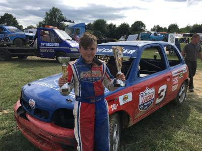 Albert Carter wins his first Car Championship – Junior Productions
